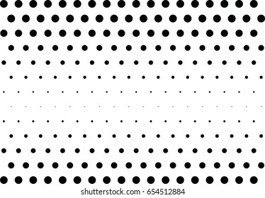 Abstract halftone dotted background. Monochrome pattern with dot and circles.  Vector modern pop art texture for posters, sites, business cards, cover postcards, interior design, labels, stickers.