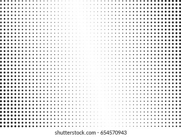Abstract halftone dotted background. Monochrome pattern with dot and circles.  Vector modern pop art texture for posters, sites, business cards, cover postcards, interior design, labels, stickers.
