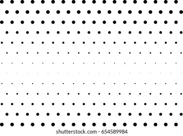 Abstract halftone dotted background. Monochrome pattern with dot and circles.  Vector modern pop art texture for posters, sites, business cards, cover postcards, interior design, labels, stickers.