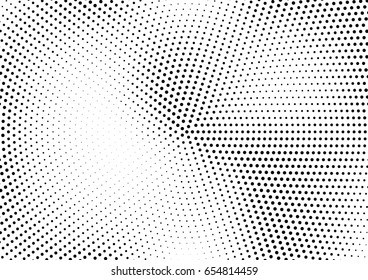 Abstract halftone dotted background. Monochrome pattern with dot and circles.  Vector modern pop art texture for posters, sites, business cards, cover postcards, interior design, labels, stickers.