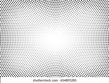 Abstract halftone dotted background. Monochrome pattern with dot and circles.  Vector modern pop art texture for posters, sites, business cards, cover postcards, interior design, labels, stickers.