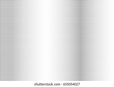 Abstract halftone dotted background. Monochrome pattern with stars.  Vector modern pop art texture for posters, sites, business cards, postcards, labels, cover, stickers. Design mock-up layout.