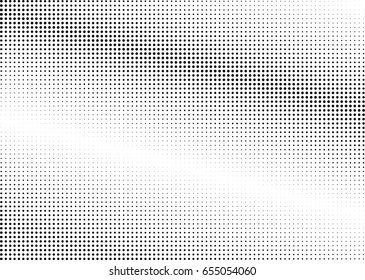 Abstract halftone dotted background. Monochrome pattern with dot and circles.  Vector modern futuristic texture for posters, sites, business cards, cover postcards, interior design, labels, stickers.