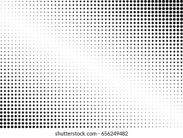 Abstract halftone dotted background. Monochrome pattern with dot and circles.  Vector modern pop art texture for posters, sites, business cards, cover postcards, interior design, labels, stickers.