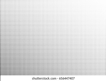 Abstract halftone dotted background. Monochrome pattern with dot and circles.  Vector modern futuristic texture for posters, sites, business cards, postcards, interior design, labels and stickers.