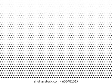 Abstract halftone dotted background. Monochrome pattern with dot and circles.  Vector modern futuristic texture for posters, sites, business cards, postcards, interior design, labels and stickers.