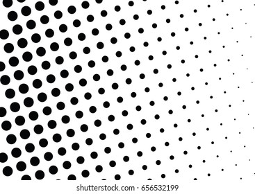 Abstract halftone dotted background. Monochrome pattern with dot and circles.  Vector modern futuristic texture for posters, sites, business cards, postcards, interior design, labels and stickers.