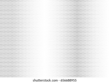 Abstract halftone dotted background. Monochrome pattern with square.  Vector modern futuristic texture for posters, sites, cover, business cards, postcards, interior design, labels and stickers.