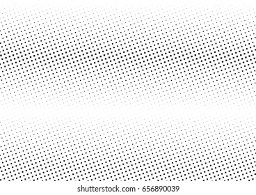 Abstract halftone dotted background. Monochrome pattern with square.  Vector modern pop art texture for posters, sites, cover, business cards, postcards, art design, labels and stickers.
