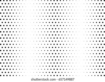 Abstract halftone dotted background. Monochrome pattern with dot and circles.  Vector modern pop art texture for posters, sites, business cards, cover postcards, interior design, labels, stickers.