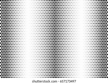 Abstract halftone dotted background. Monochrome pattern with dot and circles.  Vector modern pop art texture for posters, sites, business cards, cover postcards, interior design, labels, stickers.