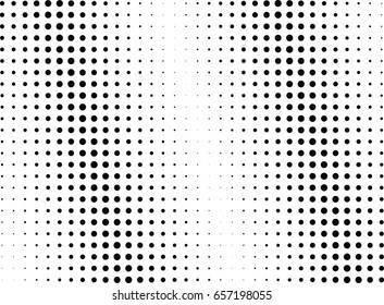 Abstract halftone dotted background. Monochrome pattern with dot and circles.  Vector modern pop art texture for posters, sites, business cards, cover postcards, interior design, labels, stickers.