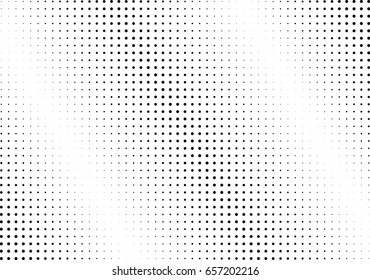 Abstract halftone dotted background. Monochrome pattern with dot and circles.  Vector modern futuristic texture for posters, sites, business cards, postcards, interior design, labels and stickers.