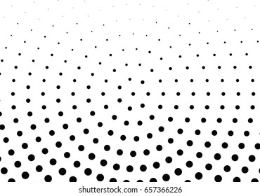 Abstract halftone dotted background. Monochrome pattern with dot and circles.  Vector modern pop art texture for posters, sites, business cards, cover postcards, interior design, labels, stickers.