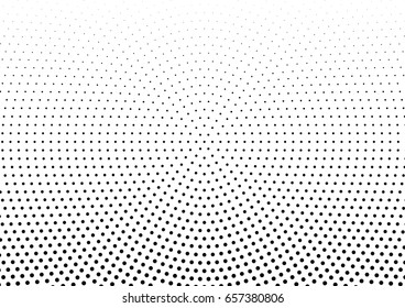 Abstract halftone dotted background. Monochrome pattern with dot and circles.  Vector modern pop art texture for posters, sites, business cards, cover postcards, interior design, labels, stickers.