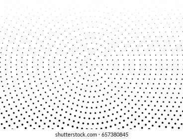 Abstract halftone dotted background. Monochrome pattern with dot and circles.  Vector modern pop art texture for posters, sites, business cards, cover postcards, interior design, labels, stickers.
