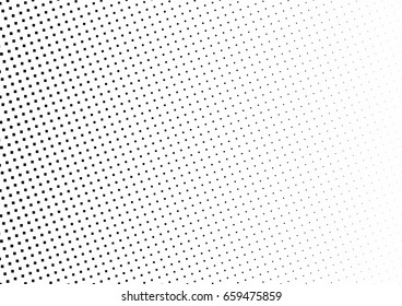 Abstract halftone dotted background. Monochrome pattern with square.  Vector modern pop art texture for posters, sites, cover, business cards, postcards, art design, labels and stickers.