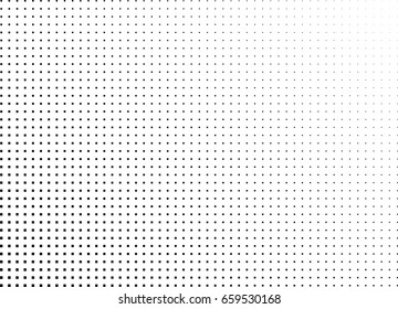 Abstract halftone dotted background. Monochrome pattern with square.  Vector modern pop art texture for posters, sites, cover, business cards, postcards, art design, labels and stickers.