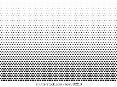 Abstract halftone dotted background. Monochrome pattern with square.  Vector modern pop art texture for posters, sites, cover, business cards, postcards, art design, labels and stickers.