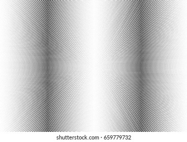 Abstract halftone dotted background. Monochrome pattern with dot and circles.  Vector modern pop art texture for posters, sites, business cards, cover postcards, interior design, labels, stickers.