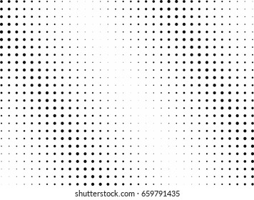 Abstract halftone dotted background. Monochrome pattern with dot and circles.  Vector modern pop art texture for posters, sites, business cards, cover postcards, interior design, labels, stickers.
