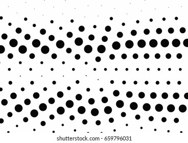 Abstract halftone dotted background. Monochrome pattern with dot and circles.  Vector modern pop art texture for posters, sites, business cards, cover postcards, interior design, labels, stickers.
