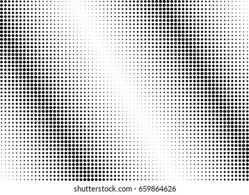 Abstract halftone dotted background. Monochrome pattern with dot and circles.  Vector modern pop art texture for posters, sites, business cards, cover postcards, interior design, labels, stickers.