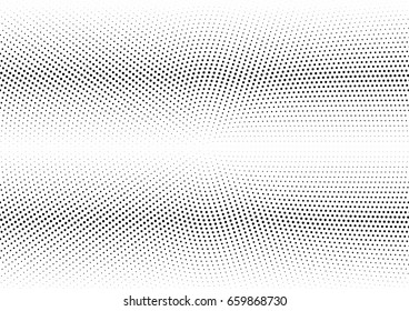 Abstract halftone dotted background. Monochrome pattern with dot and circles.  Vector modern pop art texture for posters, sites, business cards, cover postcards, interior design, labels, stickers.