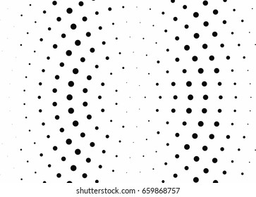 Abstract halftone dotted background. Monochrome pattern with dot and circles.  Vector modern pop art texture for posters, sites, business cards, cover postcards, interior design, labels, stickers.