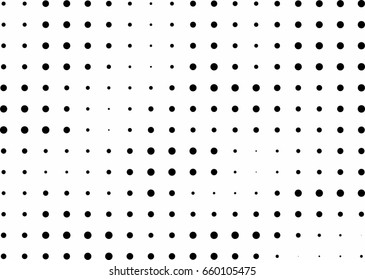 Abstract halftone dotted background. Monochrome pattern with dot and circles.  Vector modern pop art texture for posters, sites, business cards, cover postcards, interior design, labels, stickers.
