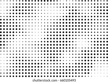 Abstract halftone dotted background. Monochrome pattern with dot and circles.  Vector modern pop art texture for posters, sites, business cards, cover postcards, interior design, labels, stickers.