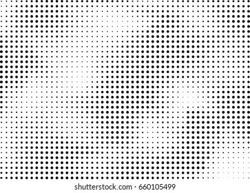 Abstract halftone dotted background. Monochrome pattern with dot and circles.  Vector modern pop art texture for posters, sites, business cards, cover postcards, interior design, labels, stickers.