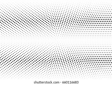 Abstract halftone dotted background. Monochrome pattern with dot and circles.  Vector modern pop art texture for posters, sites, business cards, cover postcards, interior design, labels, stickers.