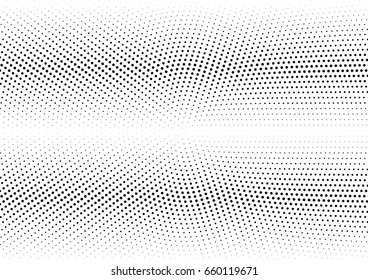Abstract halftone dotted background. Monochrome pattern with dot and circles.  Vector modern pop art texture for posters, sites, business cards, cover postcards, interior design, labels, stickers.