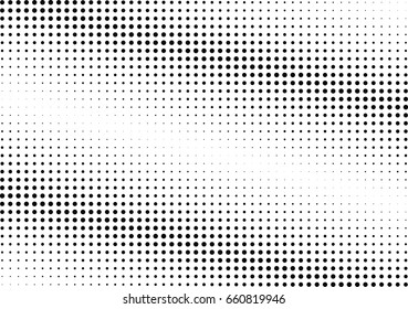 Abstract halftone dotted background. Monochrome pattern with dot and circles.  Vector modern pop art texture for posters, sites, business cards, cover postcards, interior design, labels, stickers.