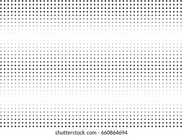 Abstract halftone dotted background. Monochrome pattern with stars.  Vector modern pop art texture for posters, sites, business cards, postcards, labels, cover, stickers. Design mock-up layout.