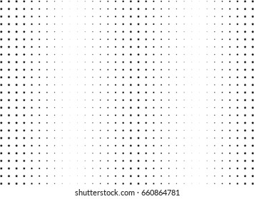 Abstract halftone dotted background. Monochrome pattern with stars.  Vector modern pop art texture for posters, sites, business cards, postcards, labels, cover, stickers. Design mock-up layout.