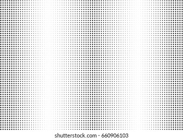 Abstract halftone dotted background. Monochrome pattern with stars.  Vector modern pop art texture for posters, sites, business cards, postcards, labels, cover, stickers. Design mock-up layout.