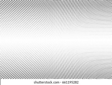 Abstract halftone dotted background. Monochrome pattern with square.  Vector modern pop art texture for posters, sites, cover, business cards, postcards, art design, labels and stickers.