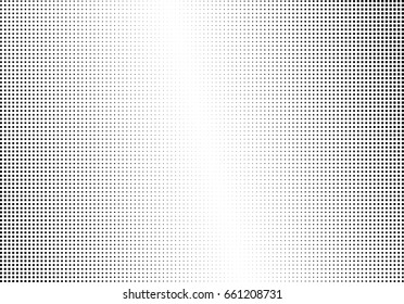 Abstract halftone dotted background. Monochrome pattern with square.  Vector modern pop art texture for posters, sites, cover, business cards, postcards, art design, labels and stickers.