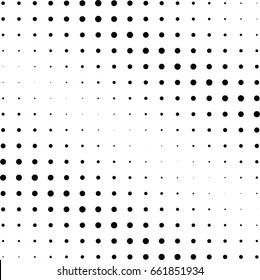 Abstract halftone dotted background. Monochrome pattern with dot and circles.  Vector modern pop art texture for posters, sites, business cards, cover postcards, interior design, labels, stickers.