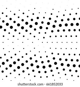 Abstract halftone dotted background. Monochrome pattern with dot and circles.  Vector modern pop art texture for posters, sites, business cards, cover postcards, interior design, labels, stickers.