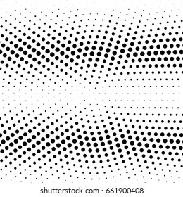 Abstract halftone dotted background. Monochrome pattern with dot and circles.  Vector modern pop art texture for posters, sites, business cards, cover postcards, interior design, labels, stickers.