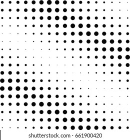 Abstract halftone dotted background. Monochrome pattern with dot and circles.  Vector modern pop art texture for posters, sites, business cards, cover postcards, interior design, labels, stickers.