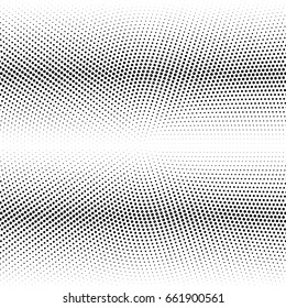 Abstract halftone dotted background. Monochrome pattern with dot and circles.  Vector modern pop art texture for posters, sites, business cards, cover postcards, interior design, labels, stickers.