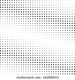 Abstract halftone dotted background. Monochrome pattern with square.  Vector modern pop art texture for posters, sites, cover, business cards, postcards, art design, labels and stickers.