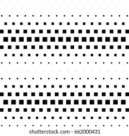 Abstract halftone dotted background. Monochrome pattern with square.  Vector modern pop art texture for posters, sites, cover, business cards, postcards, art design, labels and stickers.