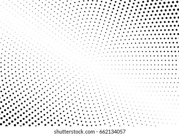 Abstract halftone dotted background. Monochrome pattern with dot and circles.  Vector modern pop art texture for posters, sites, business cards, cover postcards, interior design, labels, stickers.
