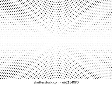 Abstract halftone dotted background. Monochrome pattern with dot and circles.  Vector modern pop art texture for posters, sites, business cards, cover postcards, interior design, labels, stickers.