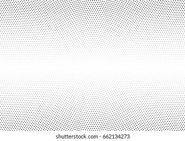 Abstract halftone dotted background. Monochrome pattern with dot and circles.  Vector modern pop art texture for posters, sites, business cards, cover postcards, interior design, labels, stickers.